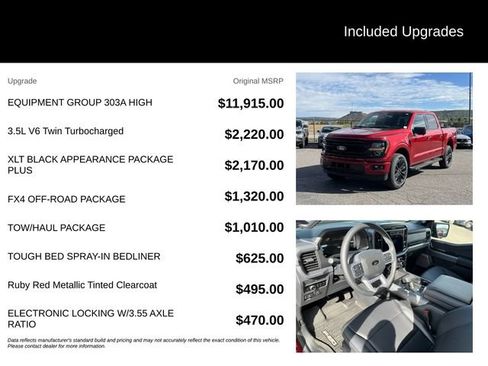 New 2026 Ford F150 XLT w/ Equipment Group 303A High AWD/4WD image 5