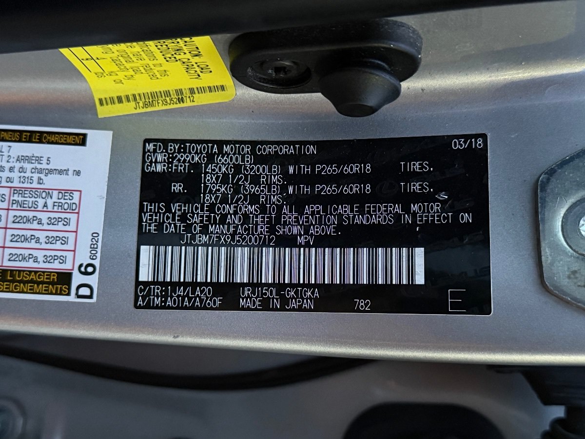 Used 2018 Lexus GX 460 Premium w/ Premium Package AWD/4WD image 28