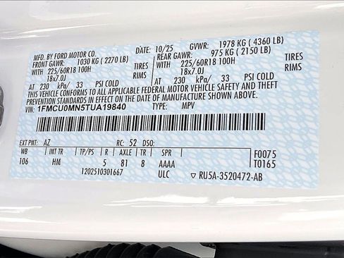 New 2026 Ford Escape ST-Line w/ Tech Pack #1 image 11