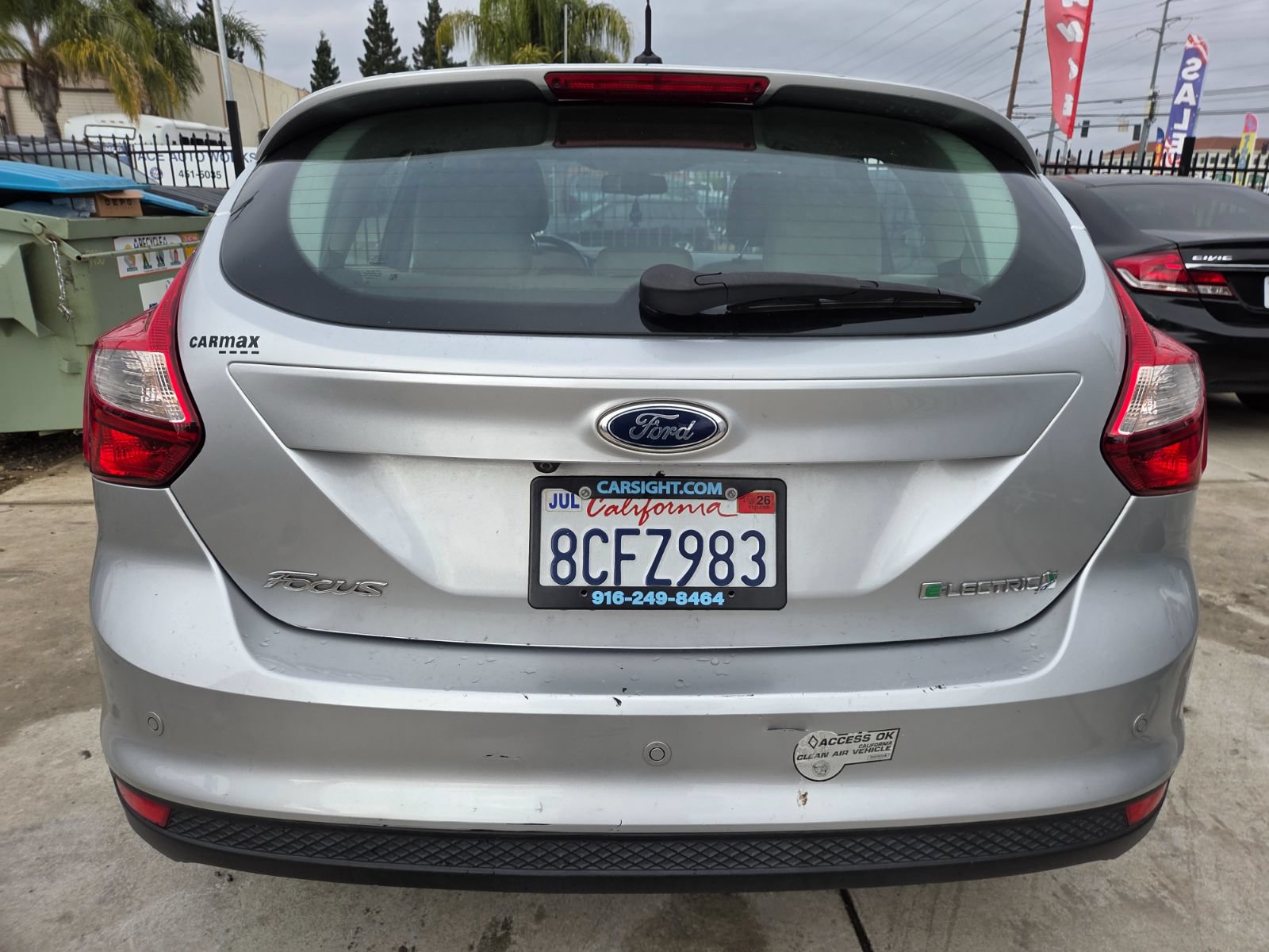 Used 2012 Ford Focus Electric Hatchback FWD image 3