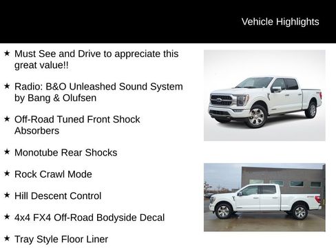 Used 2023 Ford F150 Platinum w/ Equipment Group 701A High image 31