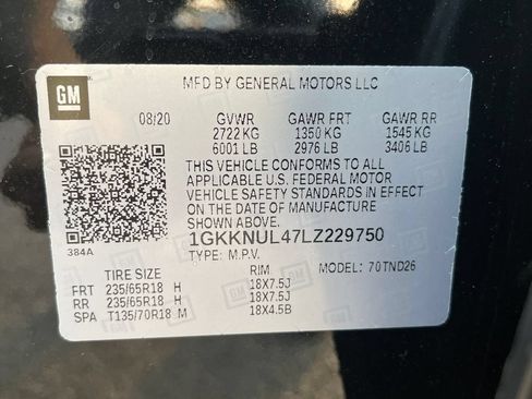 Used 2020 GMC Acadia SLT w/ LPO, Floor Liner Package AWD/4WD image 38