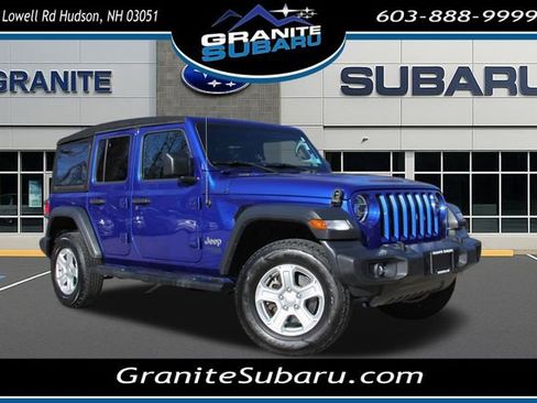 Used 2020 Jeep Wrangler Unlimited Sport S image 1