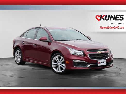 Used 2015 Chevrolet Cruze LTZ w/ Sun, Sound and Sport Package FWD image 1