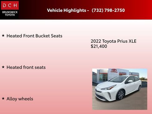 Used 2022 Toyota Prius XLE image 8