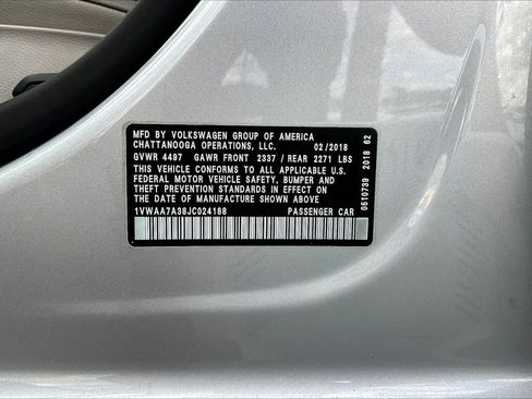 Used 2018 Volkswagen Passat 2.0T S image 32