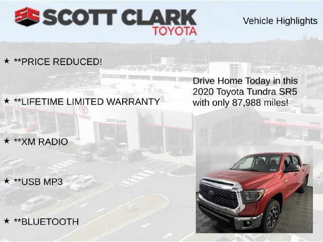Used 2020 Toyota Tundra SR5 w/ TRD Off-Road Package AWD/4WD image 13