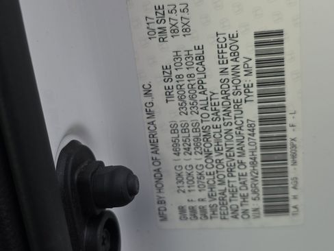 Used 2017 Honda CR-V EX-L image 34