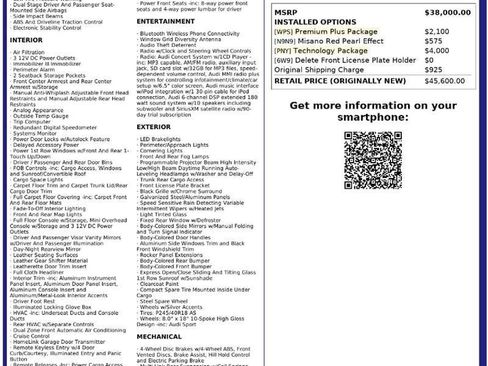 Used 2016 Audi A4 2.0T Premium Plus w/ Technology Package image 3