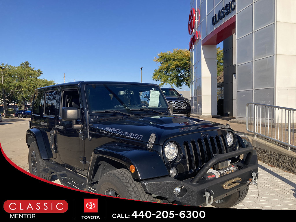 Used 2017 Jeep Wrangler Unlimited Sahara AWD/4WD image 1