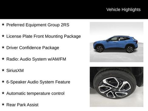 Certified 2024 Chevrolet Trax RS w/ Driver Confidence Package image 28