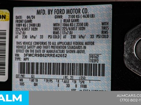 Used 2024 Ford Bronco Sport Big Bend AWD/4WD image 49