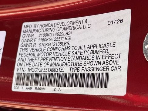 New 2026 Honda Accord Sport image 27