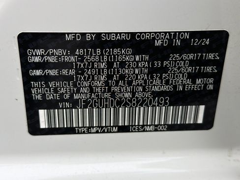 Used 2025 Subaru Crosstrek 2.0i Premium image 28