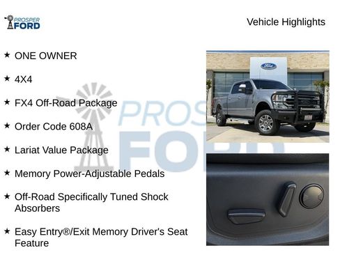 Used 2022 Ford F250 Lariat w/ Lariat Value Package image 5