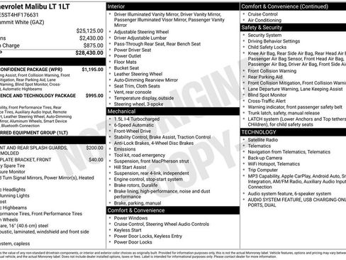 Used 2017 Chevrolet Malibu LT w/ Driver Confidence Package FWD image 2