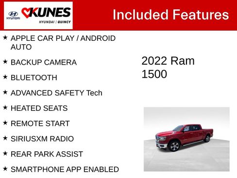 Used 2022 RAM 1500 Laramie AWD/4WD image 2