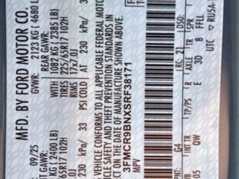 New 2025 Ford Bronco Sport Big Bend image 55