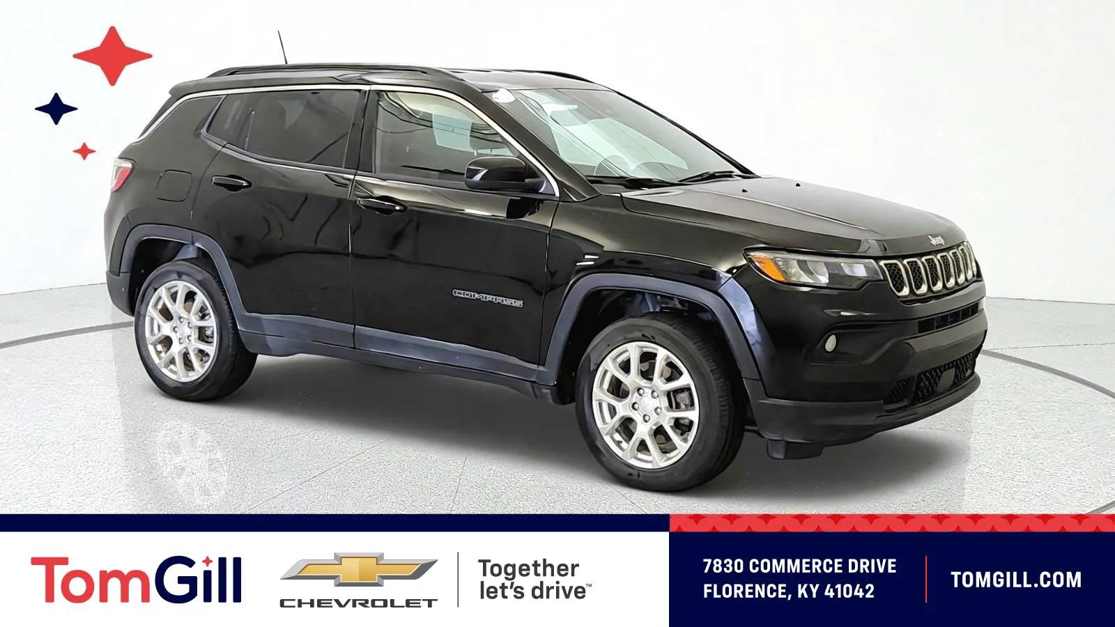 Used 2023 Jeep Compass Latitude AWD/4WD image 1