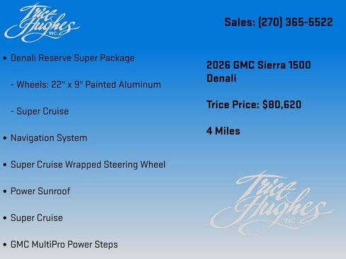 New 2026 GMC Sierra 1500 Denali AWD/4WD image 14
