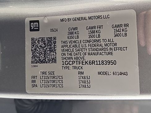 Used 2024 Chevrolet Colorado ZR2 w/ ZR2 Bison Edition AWD/4WD image 36