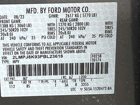 Used 2023 Lincoln Nautilus Reserve w/ Luxury Package image 35