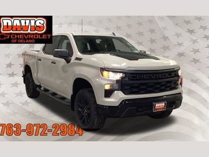 New 2026 Chevrolet Silverado 1500 Custom Trail Boss w/ Turbomax Blackout Package