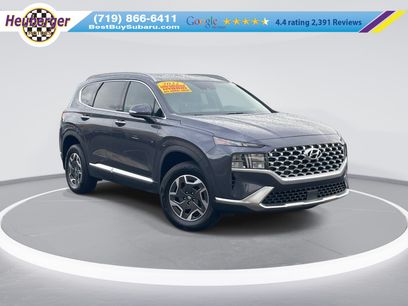 Used 2022 Hyundai Santa Fe Blue