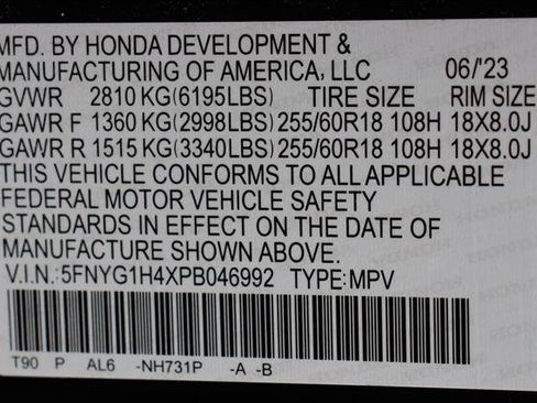 Used 2023 Honda Pilot EX-L image 16