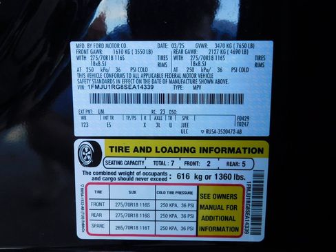 Used 2025 Ford Expedition Tremor AWD/4WD image 12