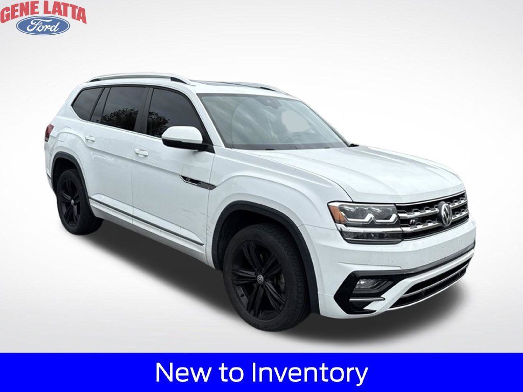 Used 2019 Volkswagen Atlas SEL R-Line AWD/4WD image 1