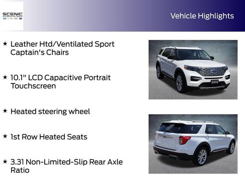 Used 2022 Ford Explorer Platinum w/ Equipment Group 601A AWD/4WD image 10