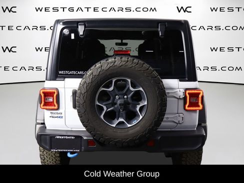 Used 2023 Jeep Wrangler Unlimited Rubicon 4xe w/ Cold Weather Group AWD/4WD image 4