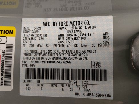 Used 2021 Ford Bronco Sport Badlands AWD/4WD image 33