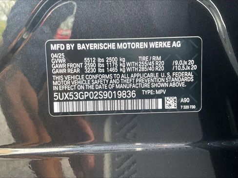 Used 2025 BMW X3 xDrive30i w/ M Sport Package AWD/4WD image 38