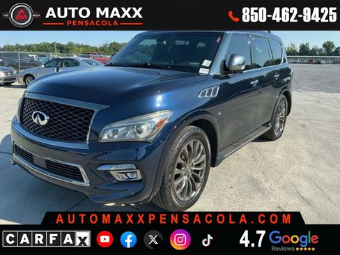 Used 2016 INFINITI QX80 Limited w/ All Season Package AWD/4WD image 1
