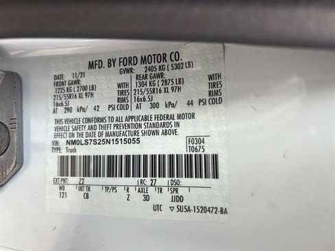 Certified 2022 Ford Transit Connect XL image 20