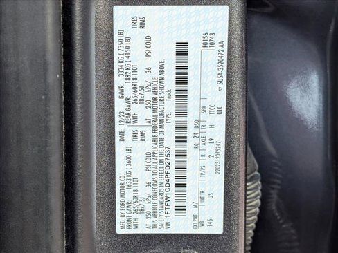 Certified 2023 Ford F150 XLT w/ Equipment Group 302A High RWD image 23