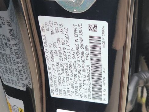 Certified 2024 Honda CR-V EX image 20