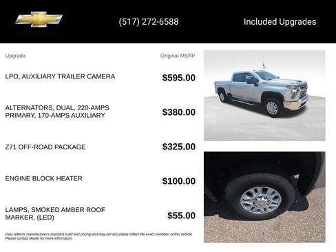 Used 2022 Chevrolet Silverado 2500 LTZ w/ LTZ Plus Package AWD/4WD image 16
