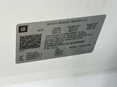 Used 2020 Chevrolet Suburban LT AWD/4WD image 35