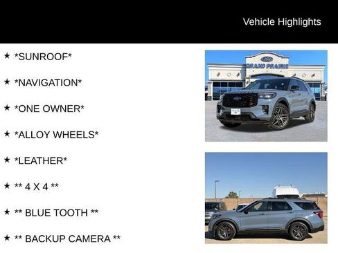 Certified 2025 Ford Explorer ST image 4