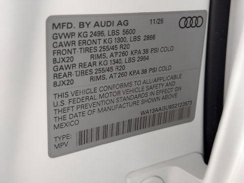 New 2025 Audi Q5 Prestige image 27