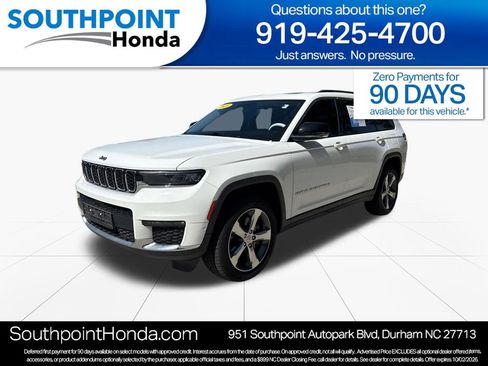 Used 2021 Jeep Grand Cherokee L Limited w/ Luxury Tech Group II AWD/4WD image 3