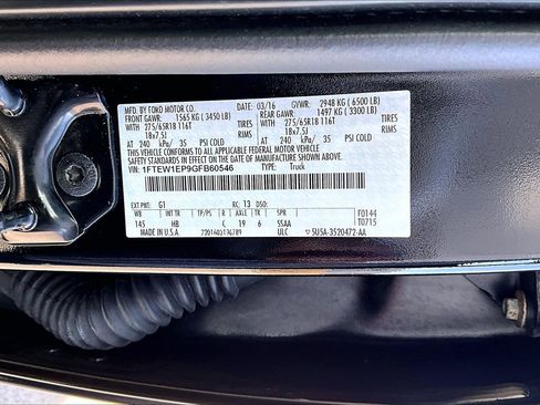 Used 2016 Ford F150 Lariat w/ Equipment Group 501A Mid image 22