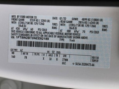 Used 2022 Ford F250 Platinum w/ Tremor Off-Road Package image 42