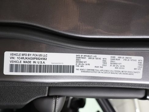 Used 2023 Jeep Grand Cherokee L Laredo AWD/4WD image 57