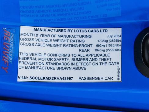 Used 2024 Lotus Emira First Edition image 18