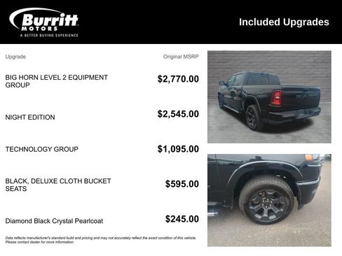Used 2025 RAM 1500 Big Horn AWD/4WD image 3