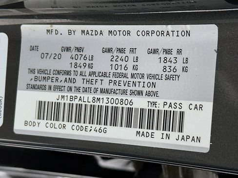 Used 2021 MAZDA MAZDA3 s image 12